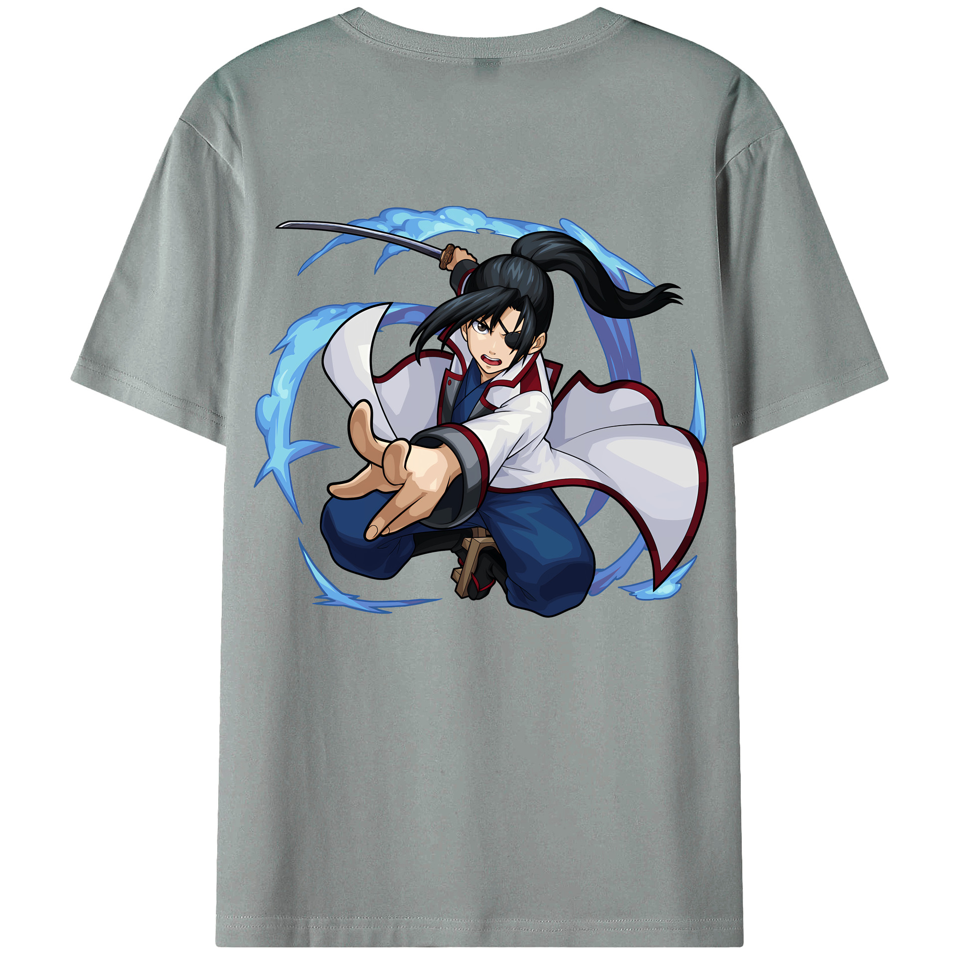 （画像用） ぎんたま 坂田銀時（さかたぎんとき） 神楽 志村新八（しむら しんぱち） GINTAMA Sakata Gintoki Kagura Shimura Shinpachi 綿100％ メンズ半袖Tシャツ（バックプリント） 通気性